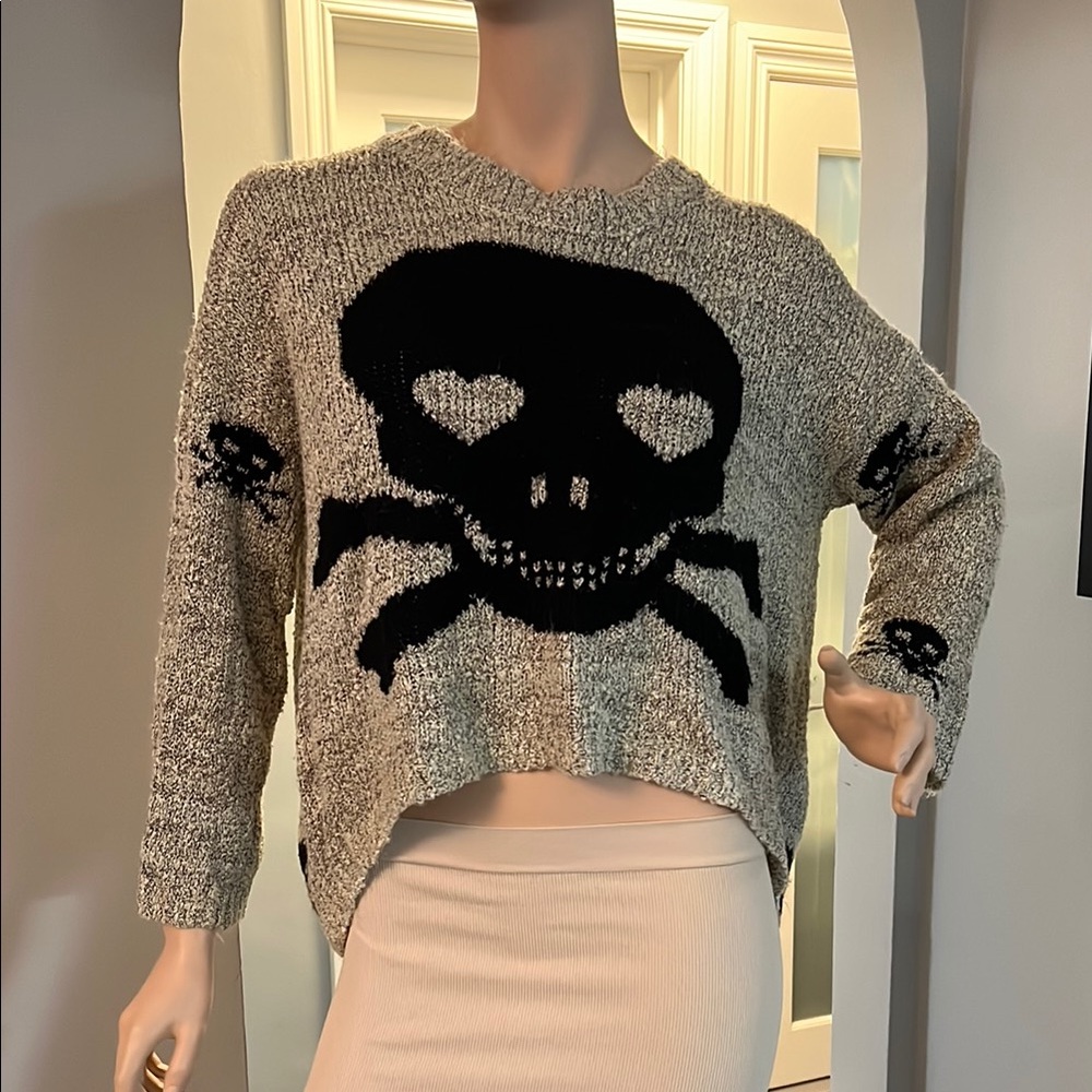 Skull Graphic Sweater